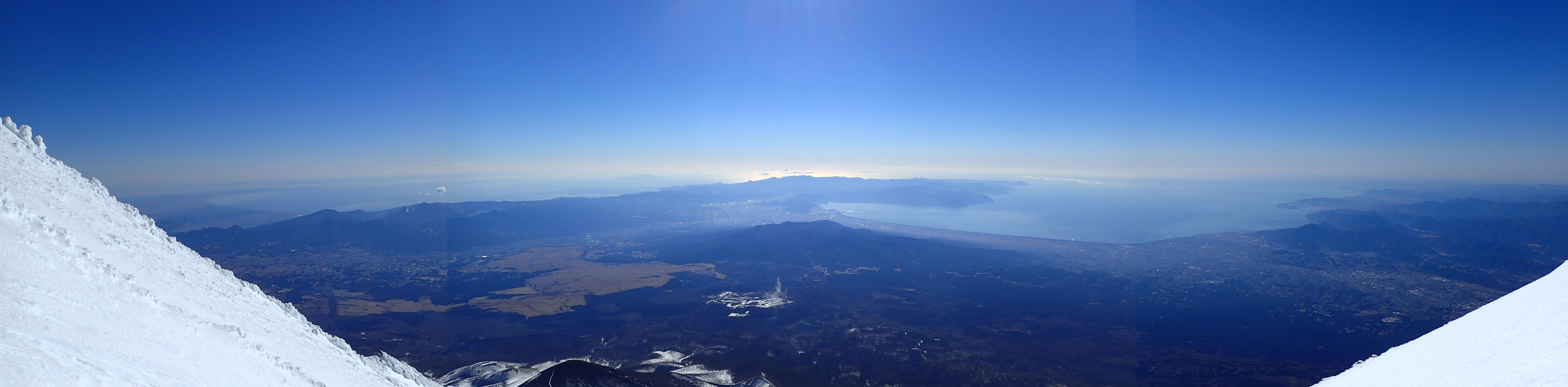 富士山／パノラマ写真